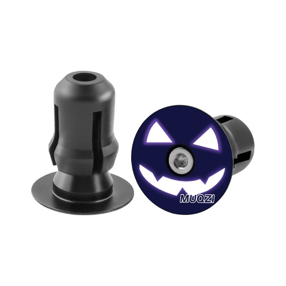 1 Pair 32x26MM Bicycle End Plugs Aluminium Zinc Zinc Alloy Handlebar Cap  Mtb Handlebars
