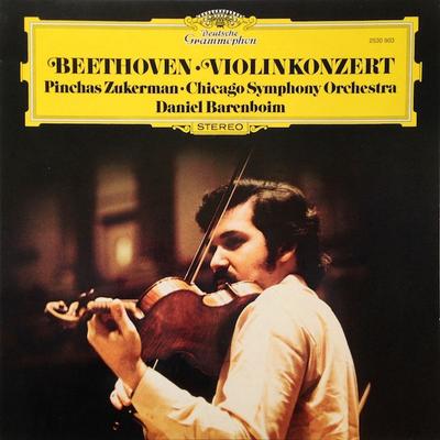 LP Record LUDWIG VAN BEETHOVEN - PINCHAS ZUKE - Violinkonzert 2530903 Deutsche Grammo 1977 Germany Classical Used