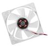 80mm LED Light 12V 4Pin Mute PC Case Cooling Fan Computer Cooler Blue