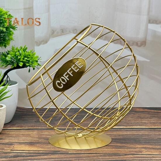 Coffee Pods Holder Storage Basket Durable Construction Large Capacity Coffee Pods Basket Multifunctional Organizer