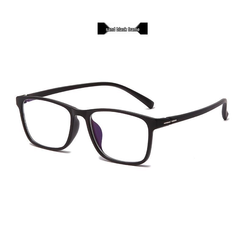 Ultra-Light TR90 Square Eyeglass Frames - Women s Prescription or Men s Blue Light Blocking Option