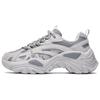 New Fishbone Breathable Coverage Moisture Wicking Low Top Chunky Sneakers Unisex Gray 1RM02723F_050
