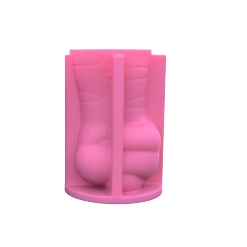 Geometric Cute  Claw Art Gypsum Silicone Mold Vase Storage Box Mold for Making Succulent  Flower  Pen Holder