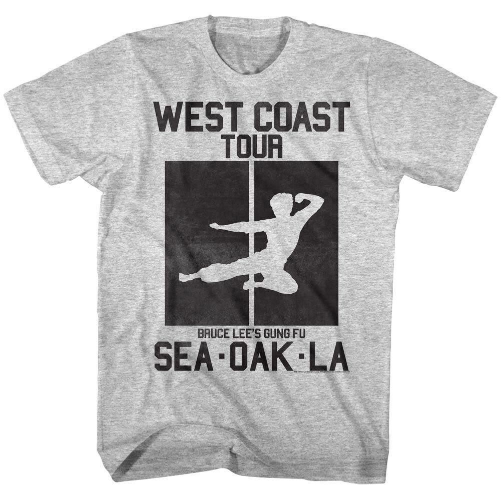 Bruce Lee West Coast Tour Men T Shirt XL