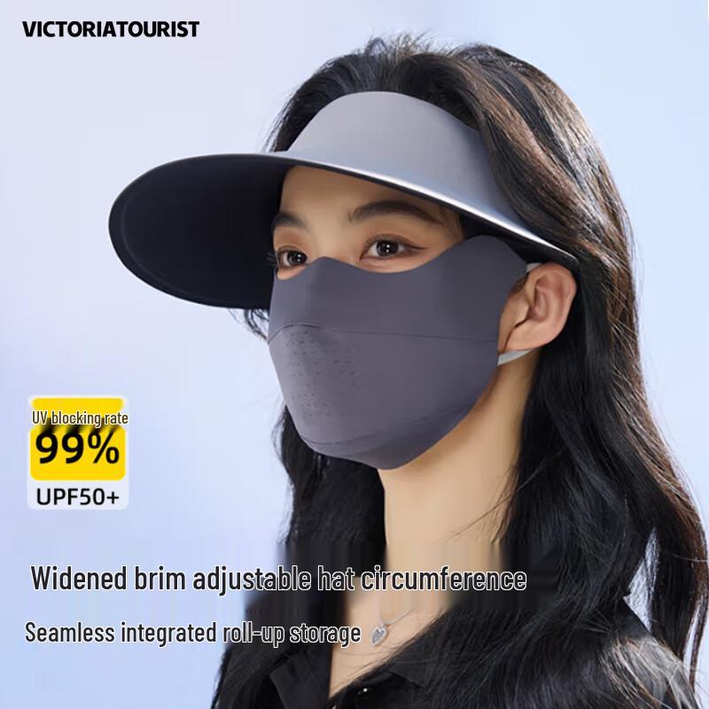 VICTORIATOURIST Шляпа-козырек из ледяного шелка Women s
