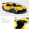Maisto 1:24 Bugatti Divo Car Diecast Alloy Model, Yellow, 1 Piece