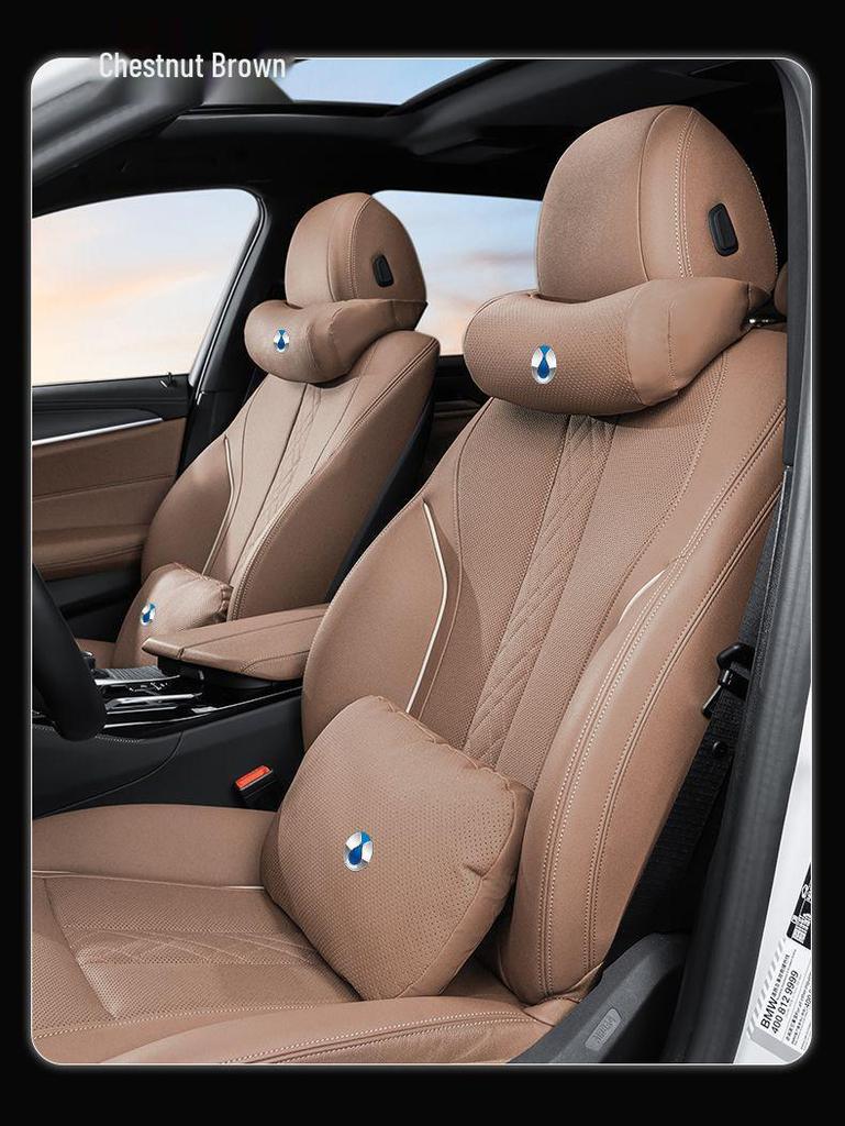 Compatible with Denza D9/N7/N8/X car headrests, neck pillows, and lumbar supports; ideal for all-season interior use.