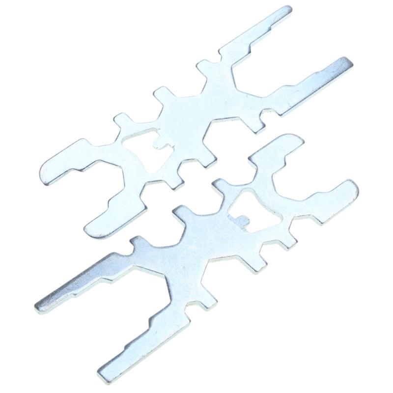 Practical Bathroom Faucet Wrench Bathroom Shower Head and Faucet Attachment 3.5mm Thickness Shower Faucet Wrench