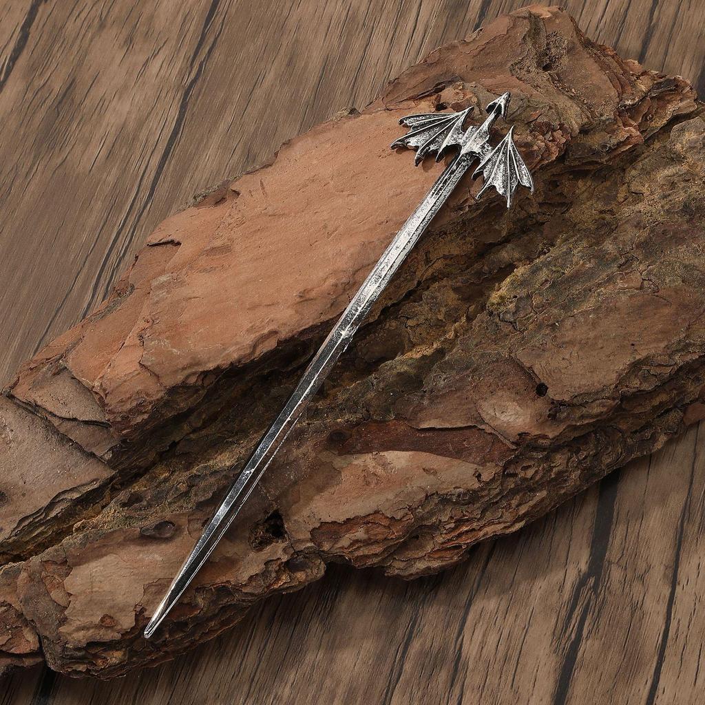 Retro Pterodactyl Haarstab: Punk Wikinger Nordischer Stil Party-Accessoire