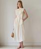 Slow Lolly Drape Layered Sleeveless Dress_2 Colors