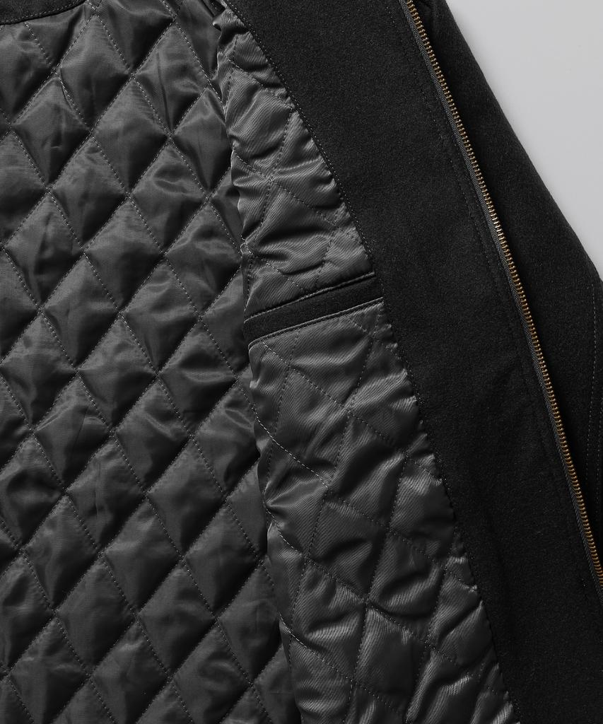 Dickies Wool Zip-Up Chore Jacket Black