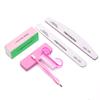 6Pcs/Set Professional Nail Files Manicure Sets Polishing Sanding Buffer File Pedicure Tool Cuticle Pusher Nail Brushes Accssory