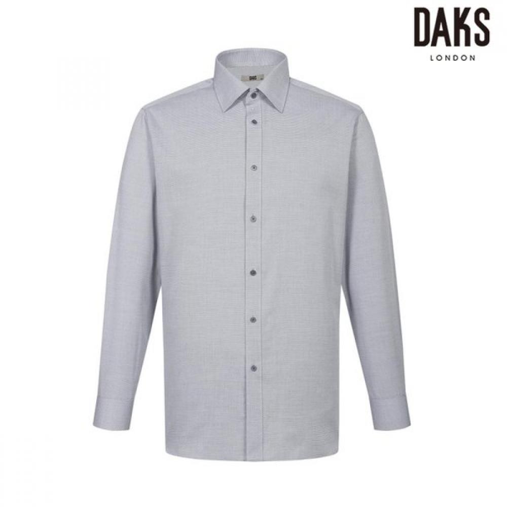 

DakS Men S Micro Pattern Rayon Blend Regular Fit dreSS Shirt dmp1Shdl123g1 Grey/95