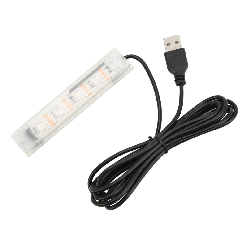 Fish Tank Accessory  Aquarium Lamp Light USB Powered Remote Control Colorful Fish  LED Lamp for Landscape USB Aquarium Light