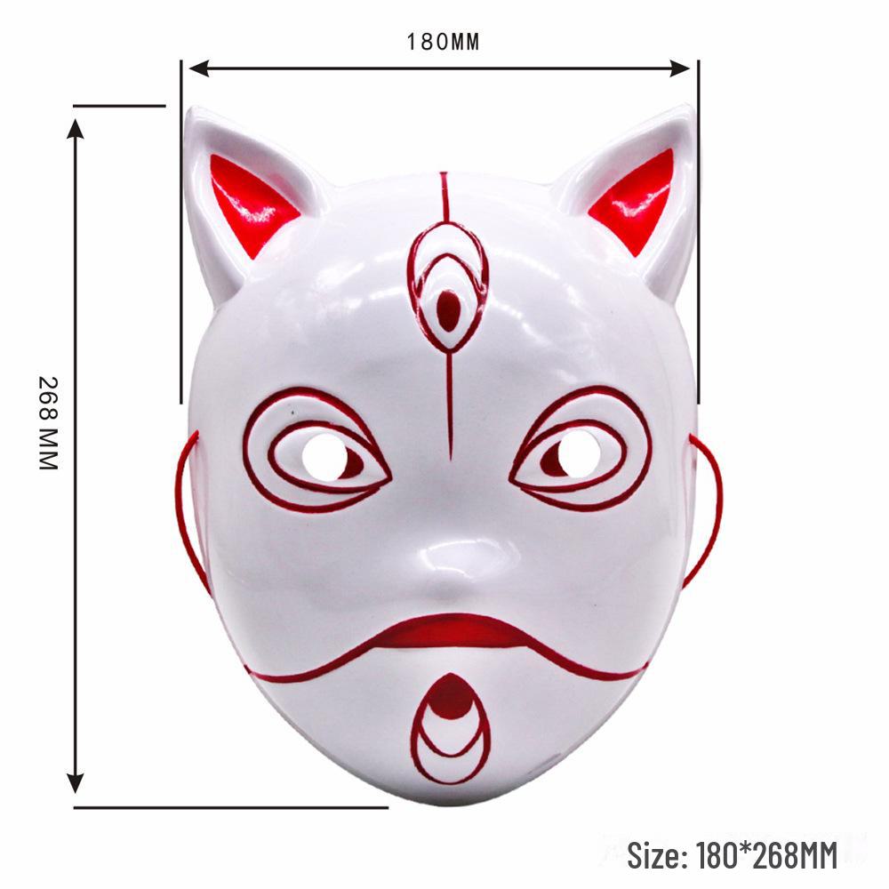 Ninja Kakashi Anbu Cosplay Mask for Halloween - Adult Demon Slayer Theme