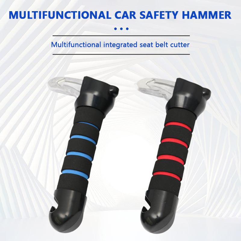 SEAMETAL Car Safety Hammer Car Window Breaker Seat Belt Cutter Multifunction Auto Emergency Escape Tool