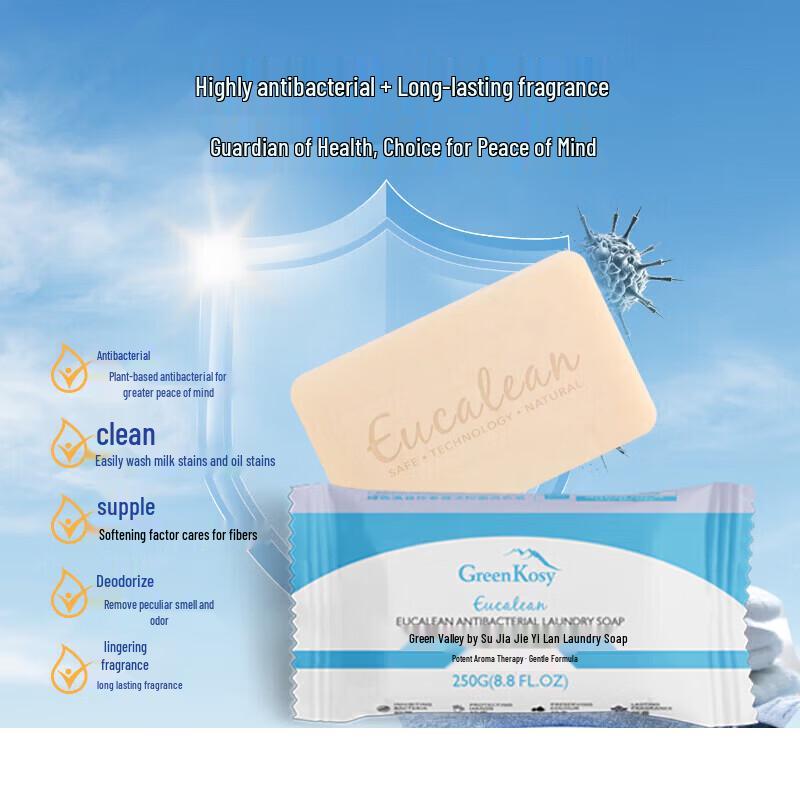 Green Valley Eucalyptus Antibacterial Laundry Soap