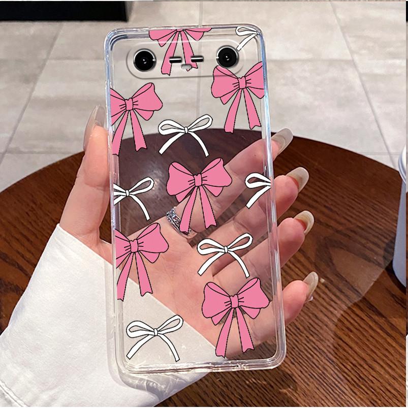 Per Tecno Spark Slim 2025 Custodia Trasparente Lusso Carino Coniglio Amore Silicone Morbido TPU Cover Posteriore Custodia per Telefono Tecno Spark Slim 4G KM7k