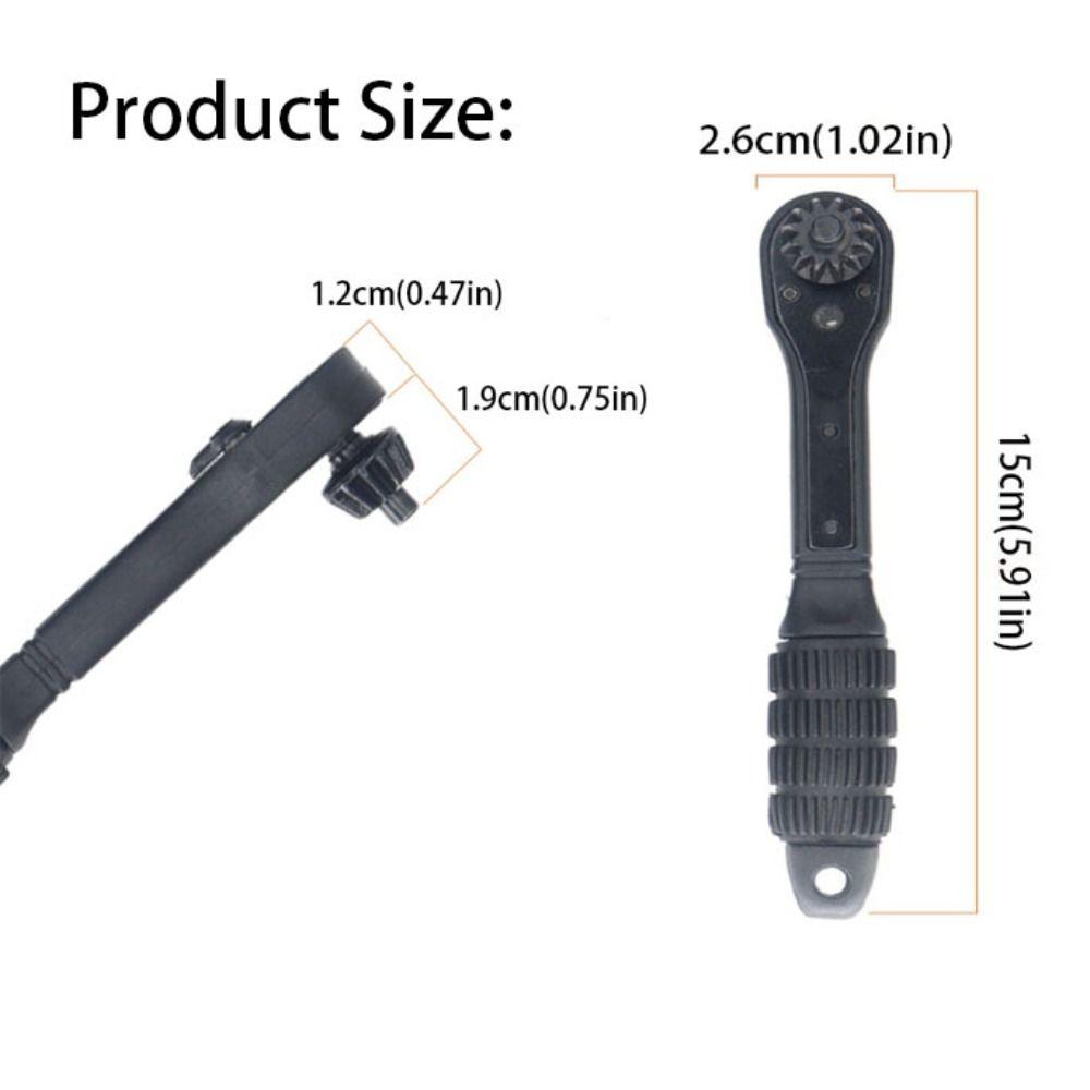 Eisenmaterial Austauschbarer Bohrfutter-Schlüssel Magnetischer Universal-Futter-Schlüssel Pistolenbohrmaschine