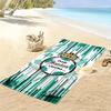 Santos Laguna Print Beach Towel, Large Soft Quick Dry Towel for Beach Camping Swimming