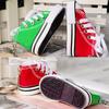 Colorful Canvas Shoes Keychain - Creative Casual Bag Pendant & Car Key Accessory Gift