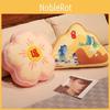 New Chinese Style Plush Pillow With Auspicious Patterns For Home Decor