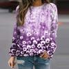 Autumn Flower Bird 3D Printed Long Sleeve Women's Street Wear