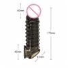 Male Penis Ring Glans Enlargement Extender Delay Ejaculation Silicone Reusable Penis Sleeve Condom Adult Male Erotic Toy