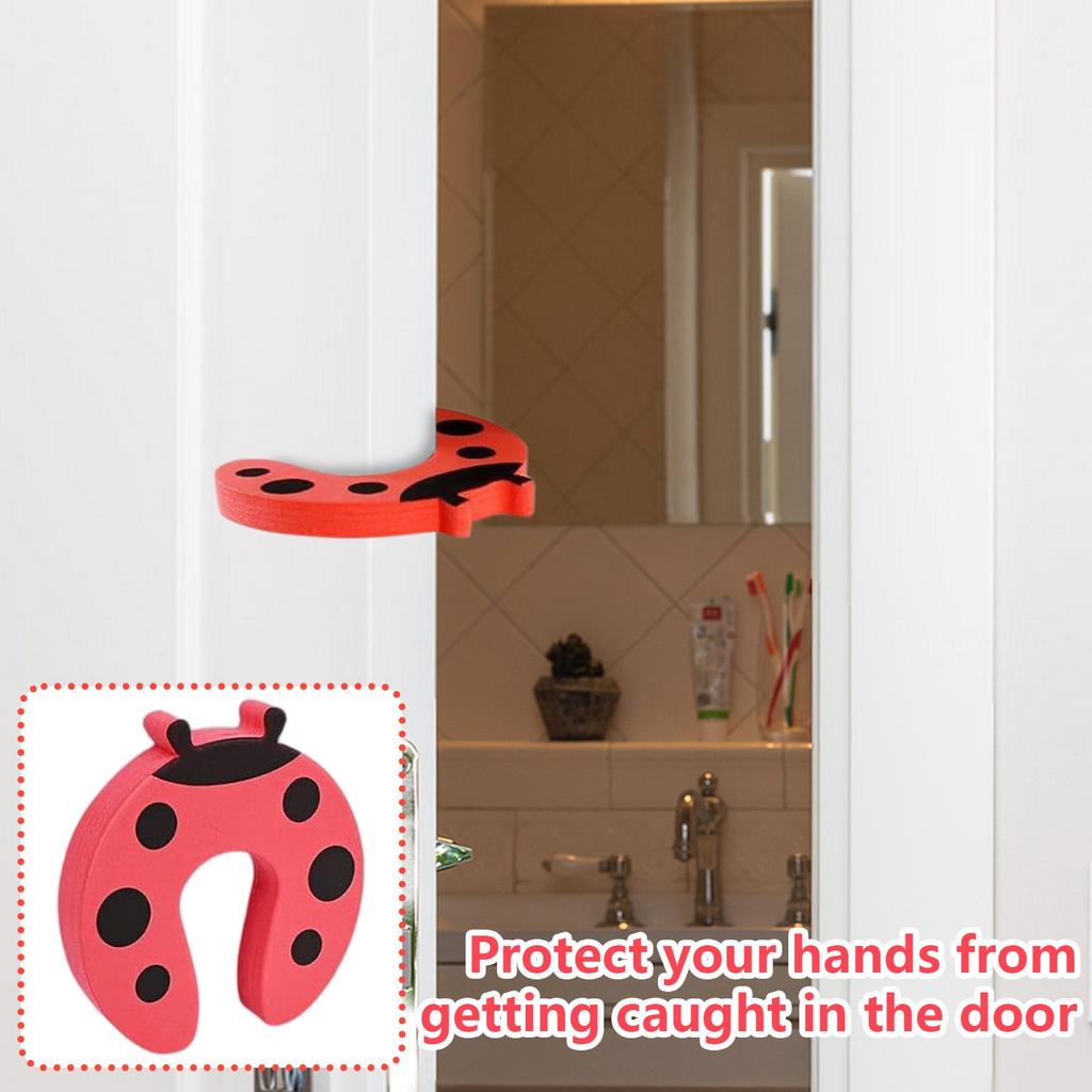 8-piece Antis Pinch Hand Protections Device For Door Blocking