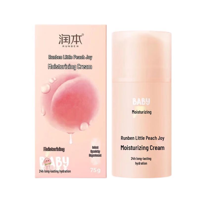RUNBEN Little Peach Joy Увлажняющий насыщенный крем 75 г