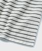 NONBLANK Terry Stripe Half T-Shirt_Black