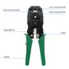 RJ45 RJ11 Crimpzange 3-in-1 Netzwerk-Crimpzange Cutter Abisolierzange für 6P 8P RJ12 Ethernet LAN-Kabel