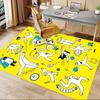 1PC friends happy Extra Large Non Slip Floor carpet, Office, family, bedroom Large Area Rug Indoor Rugs, Vibrant Colors
