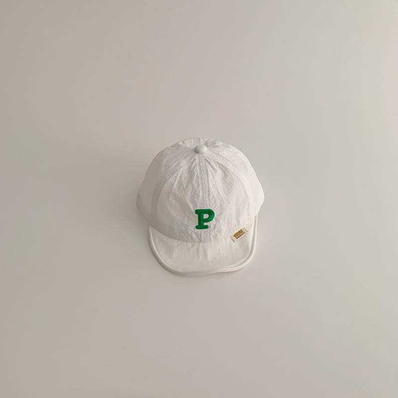 New Baby Hat Summer Korean Version Of Letters Toddler Baby Casual Cap Sun Protection Quick Hats Drying Children's Baseball Caps