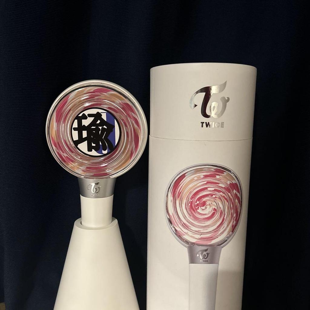 [USED] TWICE Candybong Ziyu Japan First Generation Light Stick with Sticker