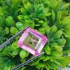 Natural Pink Tourmaline 18 Ct Emerald Shape Certified Loose Gemstone k321