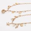 Fashion Pearl Tassel Necklace Ocean Style Starfish Shell Pendant Beachwear Neck Decoration For Women