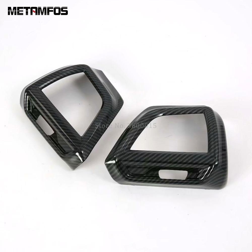 For Subaru Forester SK Carbon Fiber Side Front Air Vent Outlet Cover Trim Bezel Accessories Car Styling