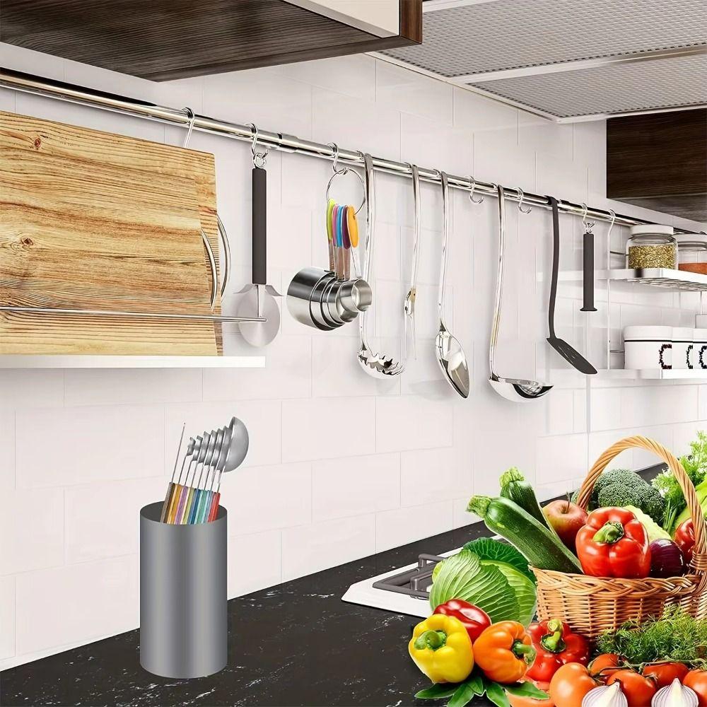 8/13Pcs Teaspoon Measuring Cups Set Stainless Steel Kitchen Measure Tool Food Preparation