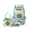 Popular Rhythm Box Sprunki Music Game School Bag Backpack Pencil Bag Three-piece Student Backpack D