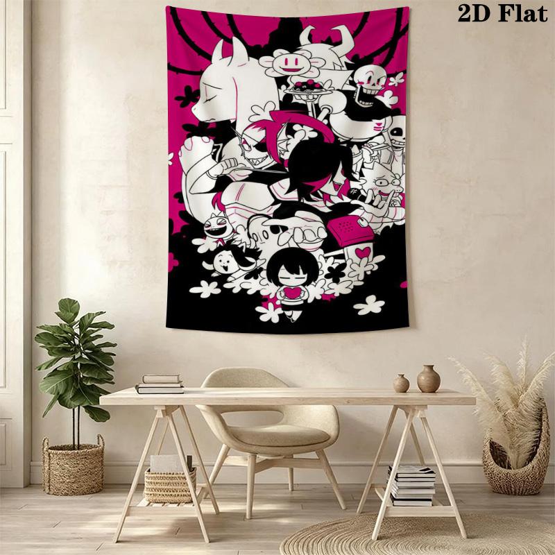 Undertale Pattern Home Decor Tapestry, Wall Hanging, Decorative RV Wall Cloth.XGT0914214