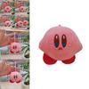 Adorable Cartoon Kirby Keychain Plush Doll Cute Animal Bag Charm Decor 10cm Soft Toy