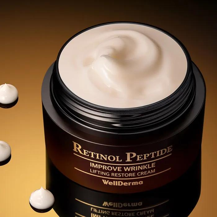 Wellderma Retinol Peptide Lifting Restore Cream 50g