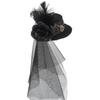Steampunk Top Hat Gear Accessories Accessories Lolita Mesh Dark Flower Party Show Decorative Top Hat