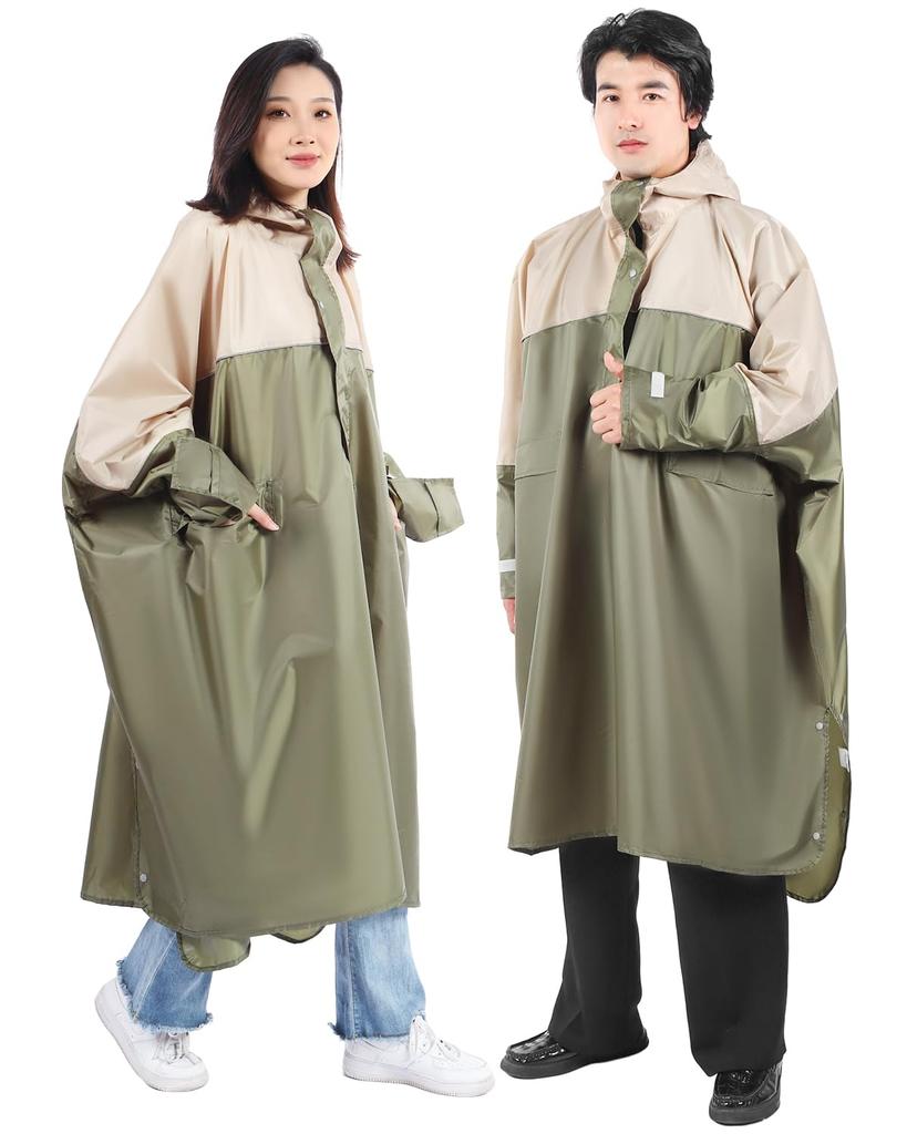 Raincoat for Bicycle Bicycle Backpack Raincoat for Bicycle Rain Poncho for For Commuting to Work or Windproof and Comes with Storage Bag [Fipiifly]
