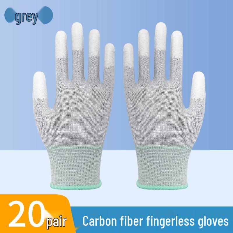 Damen Kleine Nylon Arbeitshandschuhe - Dünn, Langlebig, Rutschfest, Abriebfest für Arbeitsschutz