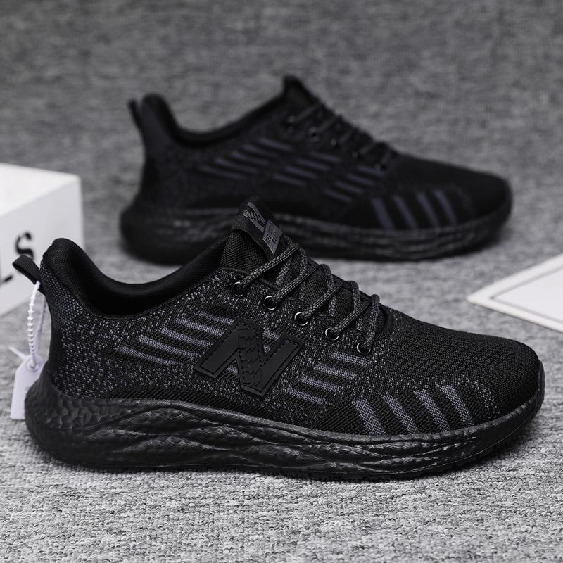 

Сетчатые кроссовки N-word модные повседневные маленькие белые туфли ультралегкие на толстой подошве холодные липкие туфли мужская и женская обувь 44