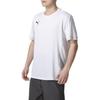 Puma Logo Regular Sleeve Round Neck Pullover Short Sleeve T-Shirt Men T-Shirts White 705747-04