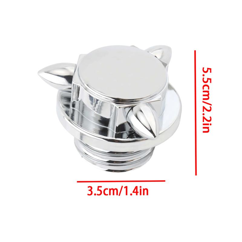 1PC Motorcycle Gas Fuel Tank Cap Cover Aluminum Right-hand Thread for Harley Sportster XL 883 1200 1996+