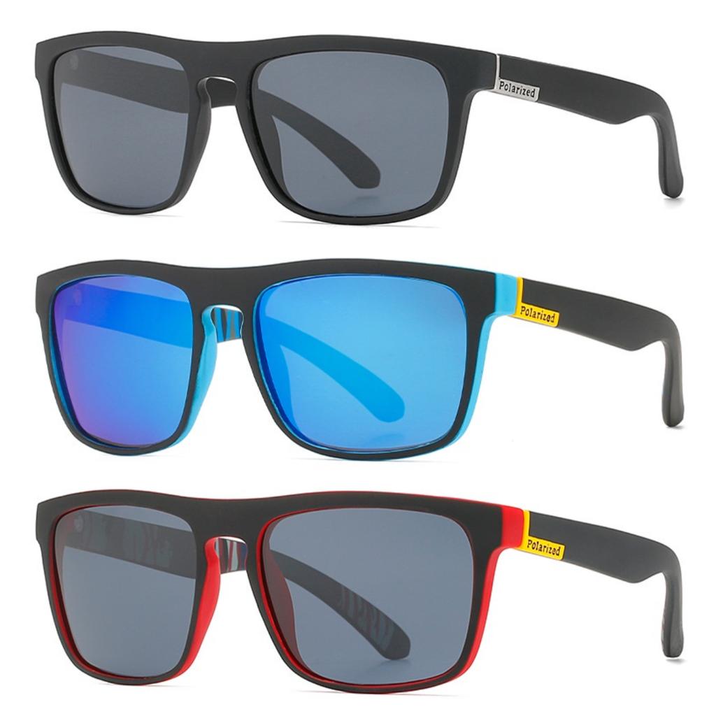 3 PC Polarized Men Women Sunglasses Men's Square Sun Glasses Driving Mens UV400 Eyewear
